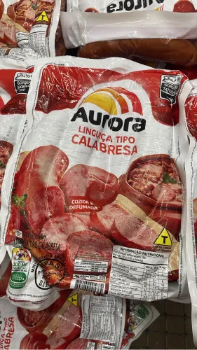 Calabresa aurora 2,5 kg promoção