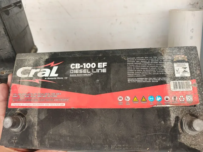 Bateria cral 100 EF