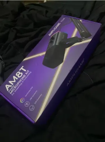 Kit microfone FIFINE Dynamic XLR Gaming AM8T