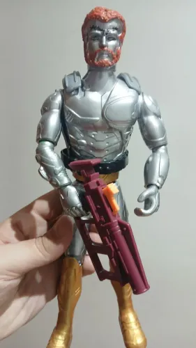 Max steel customizado Silver Alien