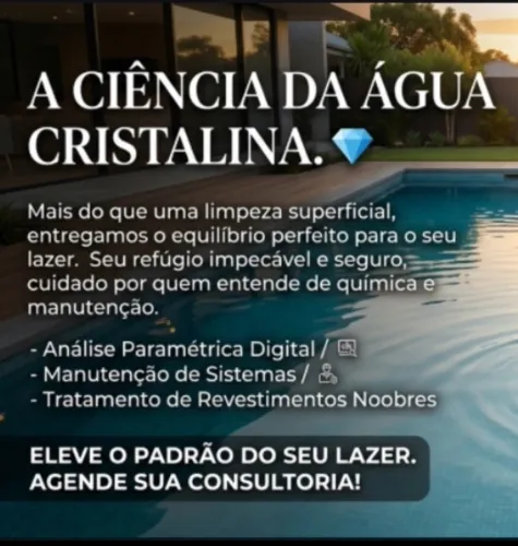 Limpeza de Piscinas + Manutenção | Bônus para 1º Cliente ?