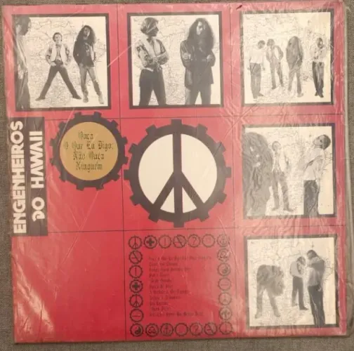 Disco Vinil Lp Engenheiros do Hawaii - Ouça o que Eu Digo: Não Ouça Ninguém 1988 original