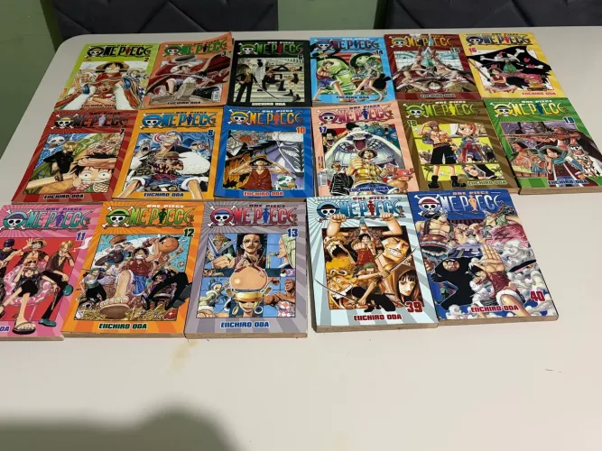 Coleção Mangas One Piece
