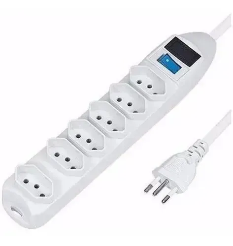 Extensão Elétrica Com Fusível - Knup - Sl7606-3m - Bivolt