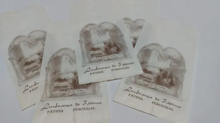Artigo religioso lembrança de Fátima Nossa senhora de Fátima Portugal.