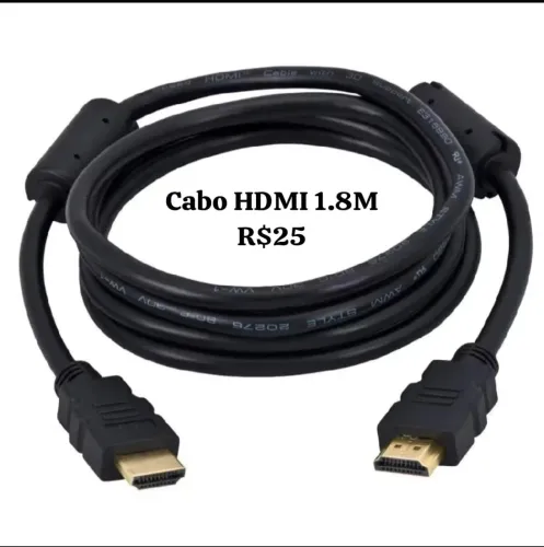 Cabos HDMI EM GERAL leiam a descrição