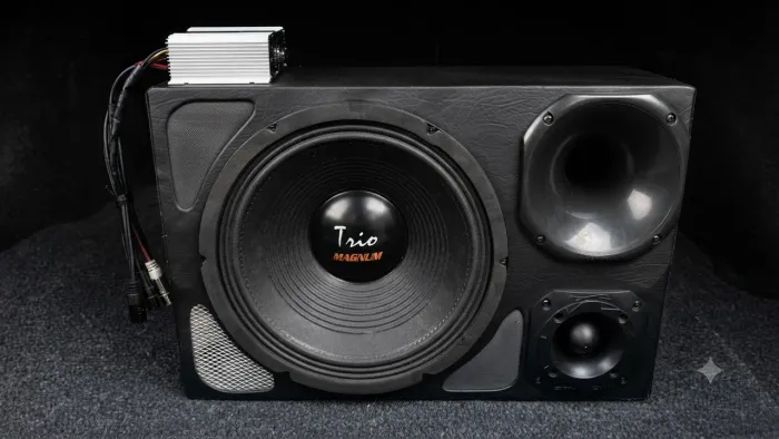 Caixa Trio + Módulo Taramps TL 1500