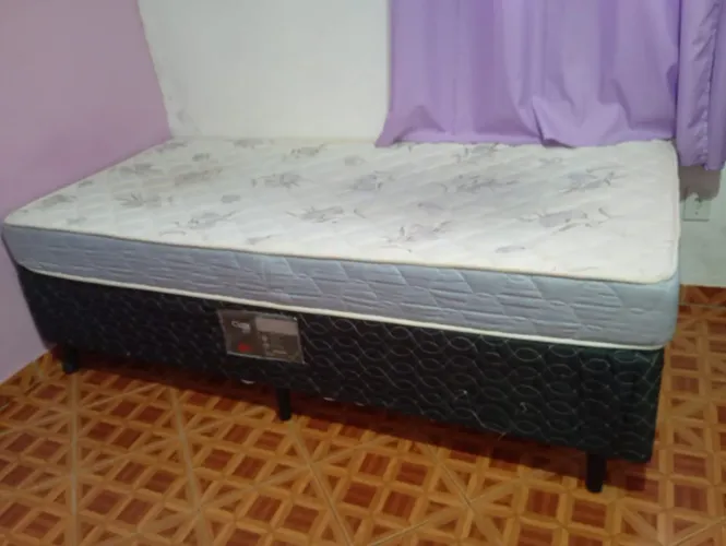 Cama box + colchão