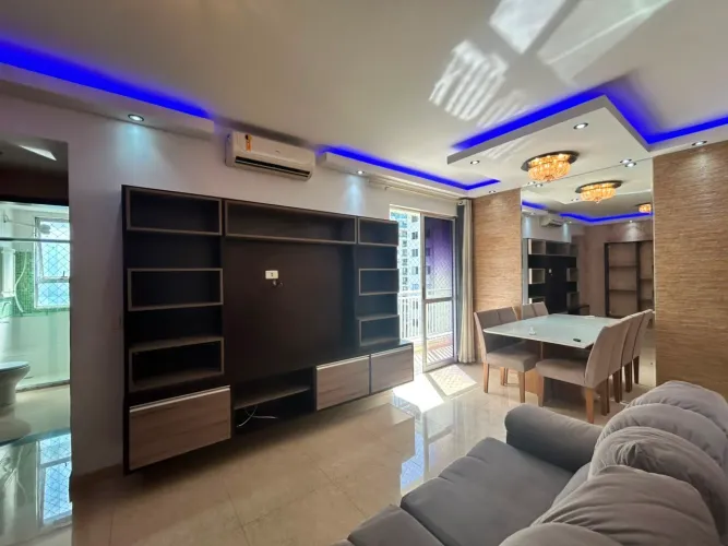 Weekend 67m² Locação 80% mobiliado 1 vaga de garagem !!