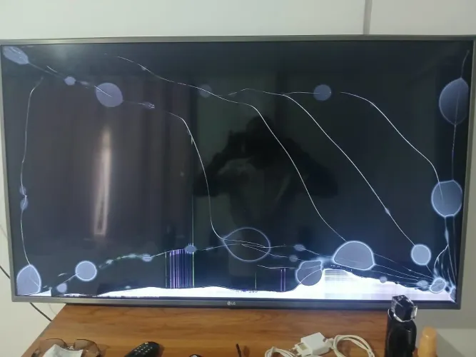 TV para aproveite as peças