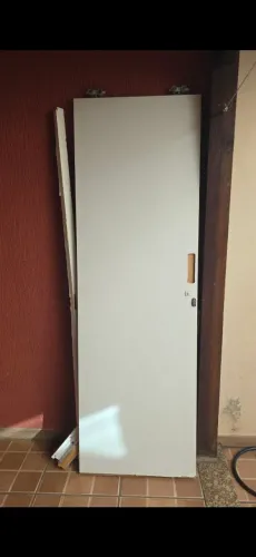 Porta de Correr MDF branca 68 x 210