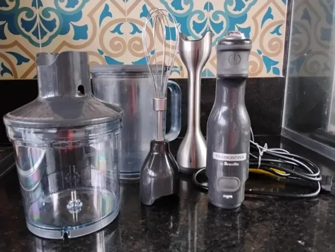 Mixer Tramontina by Breville Soft Mixer + Acessórios | Ótimo Estado