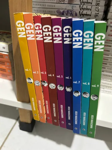 Mangá Gen pés descalços 