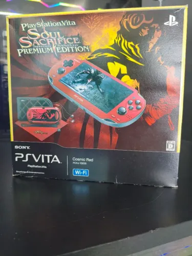 PS Vita Edição Especial Soul Sacrifice Japonês - Exclusivo para Colecionadores