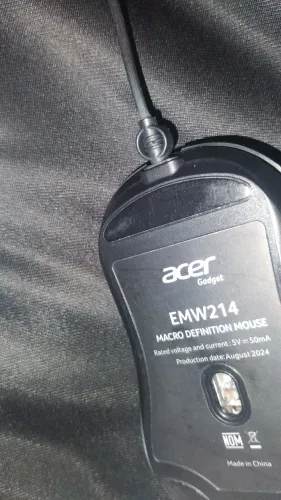 Mouse de computador com fio
