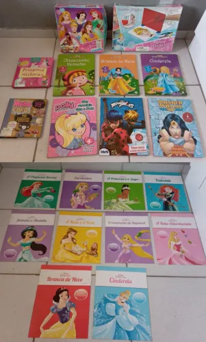 Lindo Lote de Livros Para Meninas