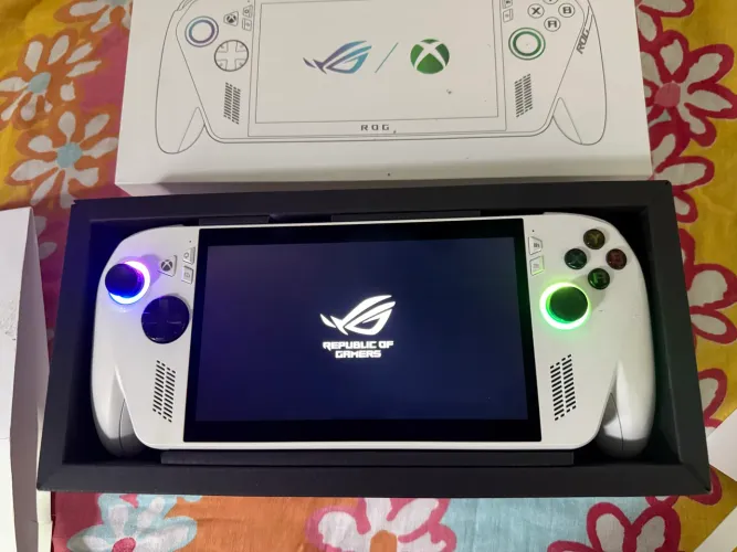 Rog Xbox Ally novo trouxe de fora nunca usei