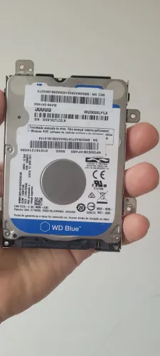 Hd 500 gb wd blue para notebook