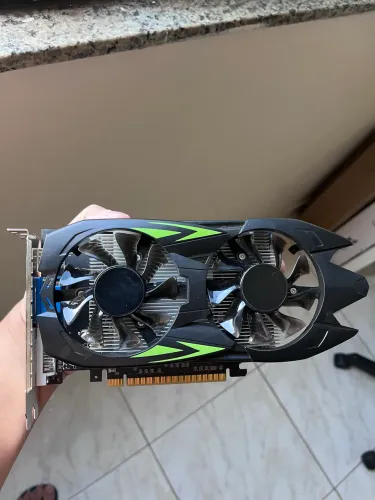 PLACA DE VIDEO E MEMÓRIA RAM