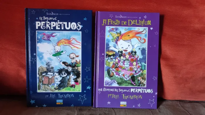 Os Pequenos Perpétuos vol 1-2 capa dura completo Jill Thompson Sandman