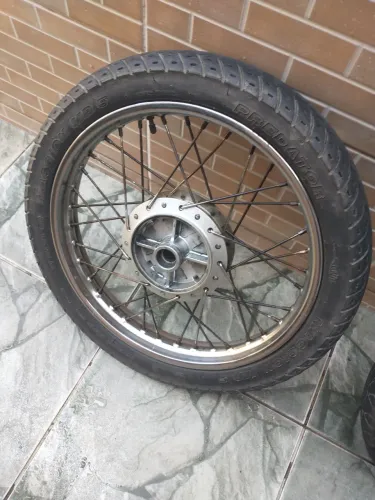 Roda Completa Titan 150 2012 /Fan