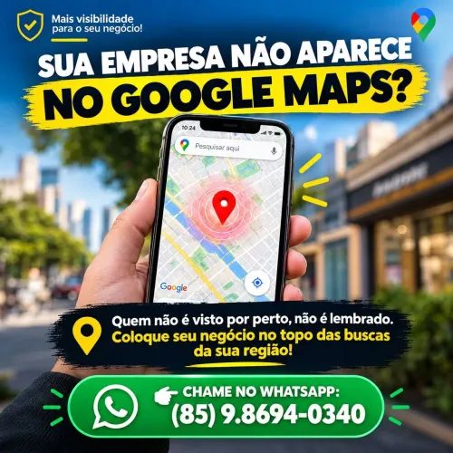 Coloco sua empresa no Google maps - Vendas