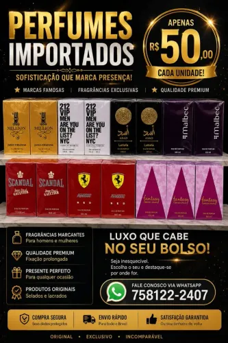 Perfumes importados
