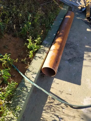  Cano - Tubo 200 Milímetros 1,70 mt- Forma para coluna Redonda- Esteio 