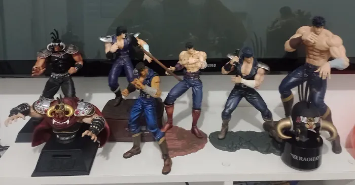Lote Hokuto no Ken Figures e estátuas - Kenshiro Raoh Fist of the north star