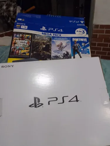 Caixa vazia ps4 com berço valorize seu game