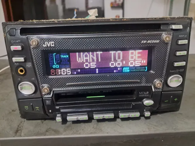 Jvc 2Din KW-MCD500-B