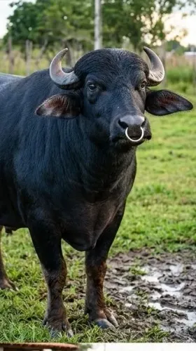 Vendo lindo casal de búfalos 