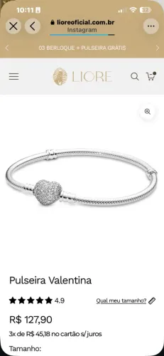 Pulseira Pandora