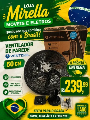 Ventilador de parede Ventisol 