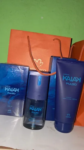 Kit Kaiak Natura Desodorante Corporal+Perfume+Shampoo Cabelo e corpo