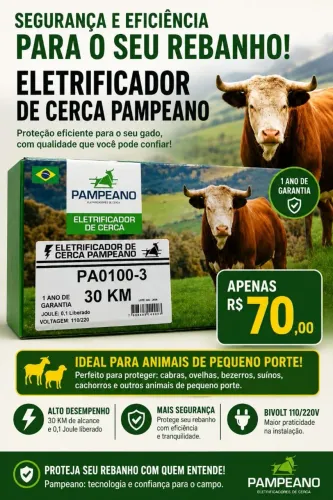 Cerca elétrica Pampeano