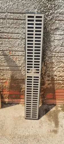 Grelha E Ralo Linear Ferro Fundido