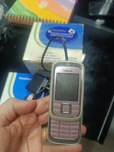 Nokia 6111 slider 2G - Antigo - Rosa