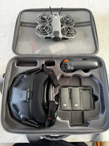 DJI Neo 2 impecável combo flymore com óculos