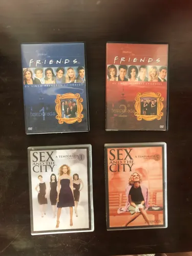 Série Friends e Sex and the City - lote DVD