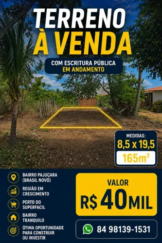 Terreno em Pajuçara