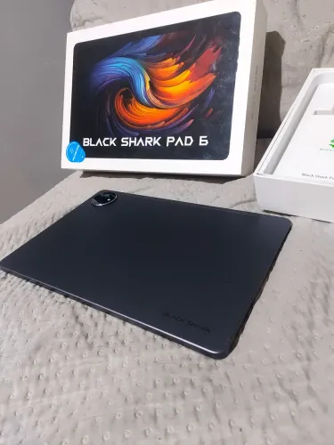 tablet black shark pad 6, semi novo apenas marcas de uso