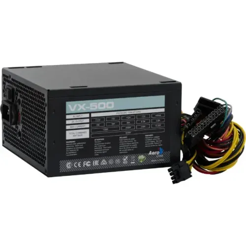 Fonte De Alimentação Aerocool Stealth 500w - Vx-500