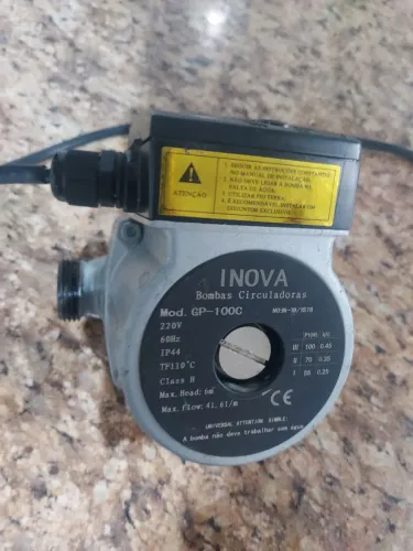Bomba circuladora de água fria/quente GP-100C Inova 220V