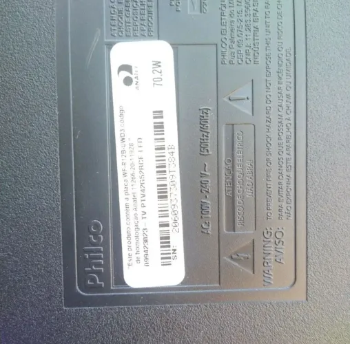 Tv Philco 42 polegadas PTV42G52RCF com tela quebrada para retirada de peças