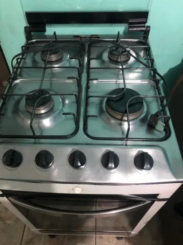 Fogão usado 4 bocas