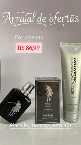 perfumes e cosméticos no precinho