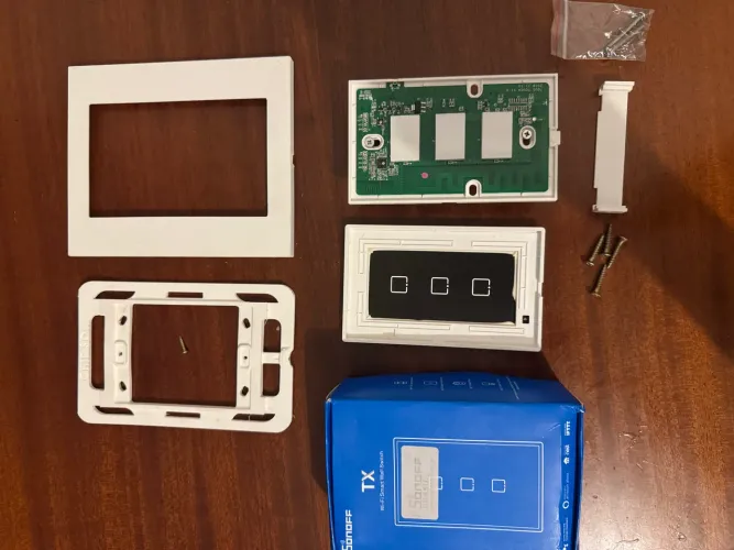 Interruptor Inteligente Sonoff TX 3 botões com TASMOTA