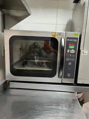 Forno Convector Elétrico C/ Vapor 5 Esteiras Wcv535 Wictory