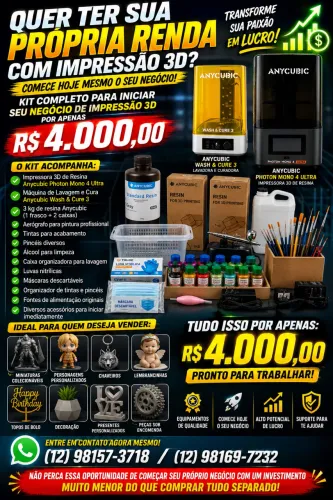 Impressora Anycubic Photo Mono 4 Resina